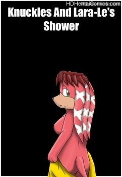 Knuckles And Lara-Le’s Shower free porn comic