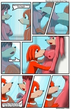Knuckles-And-Lara-Le-s-Shower003 free sex comic