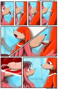 Knuckles-And-Lara-Le-s-Shower005 free sex comic