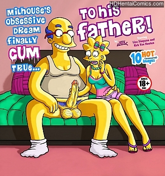 Milhouse’s Obsessive Dream Finally Cum True His Father porn comic