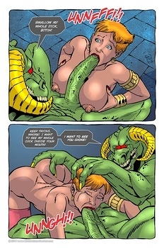 Demon Monster Hentai - Monster Violation 7 - The Green Demon hentai comics porn | XXX Comics |  Hentai Comics
