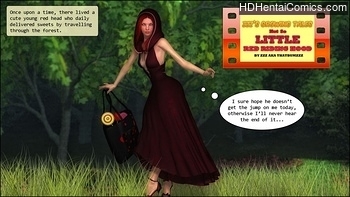 Not So Little Red Riding Hood free porn comic