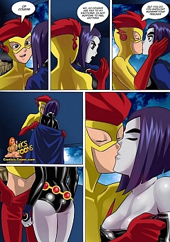 Raven-X-Kid-Flash006 free sex comic