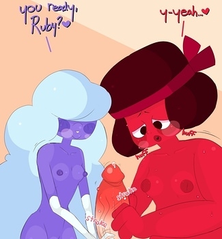 Ruby + Sapphire hentai comics porn
