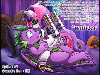 Spike-X-Sweetie-Bot003 free sex comic