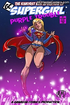 Supergirl Purple Trouble free porn comic