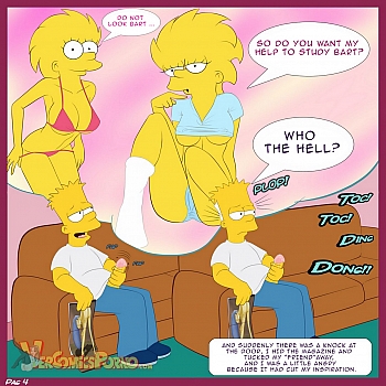 Simpsons Porn Comics Brother And Sister - The Simpsons 1 - A Visit From The Sisters porn comic | XXX Comics | Hentai  Comics