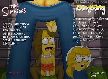 The Simpsons – Gangbang hentai comics porn