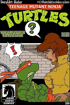 The Slut From Channel Six 1 – Teenage Mutant Ninja Turtles hentai comics porn