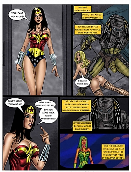 Wonder Woman - In The Clutches Of The Predator 3 014 top hentais free